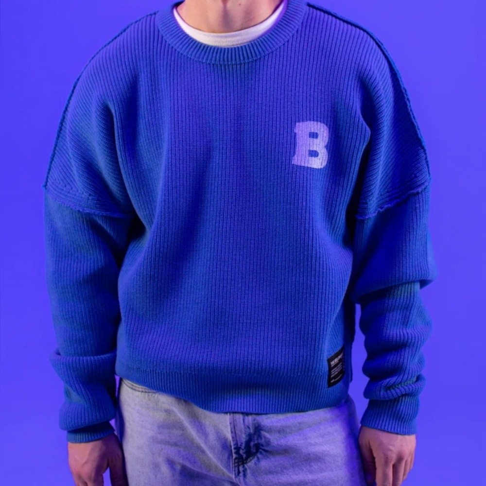 The Belonging Conference Church Merch Apparel Blue Sweater Unisex NWOT XL - Picture 3 of 14